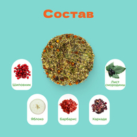 Чай травяной Крепкий иммунитет в пирамидках Плюс