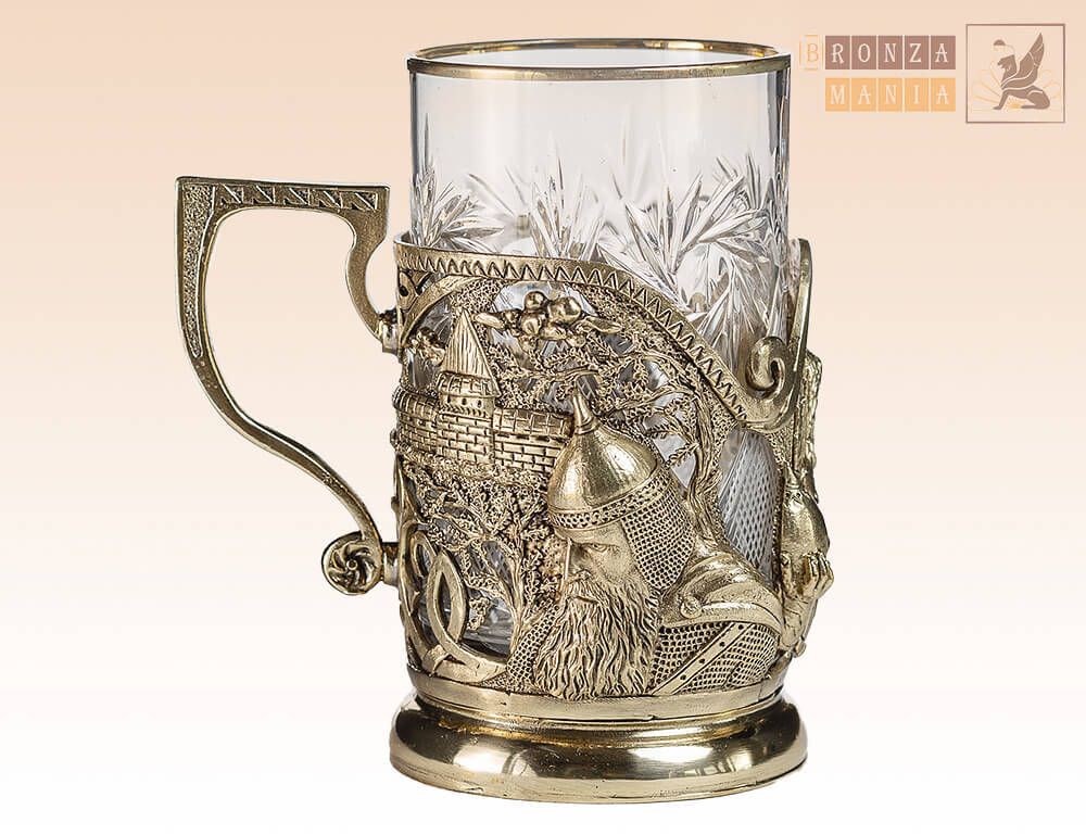 подстаканник Богатыри