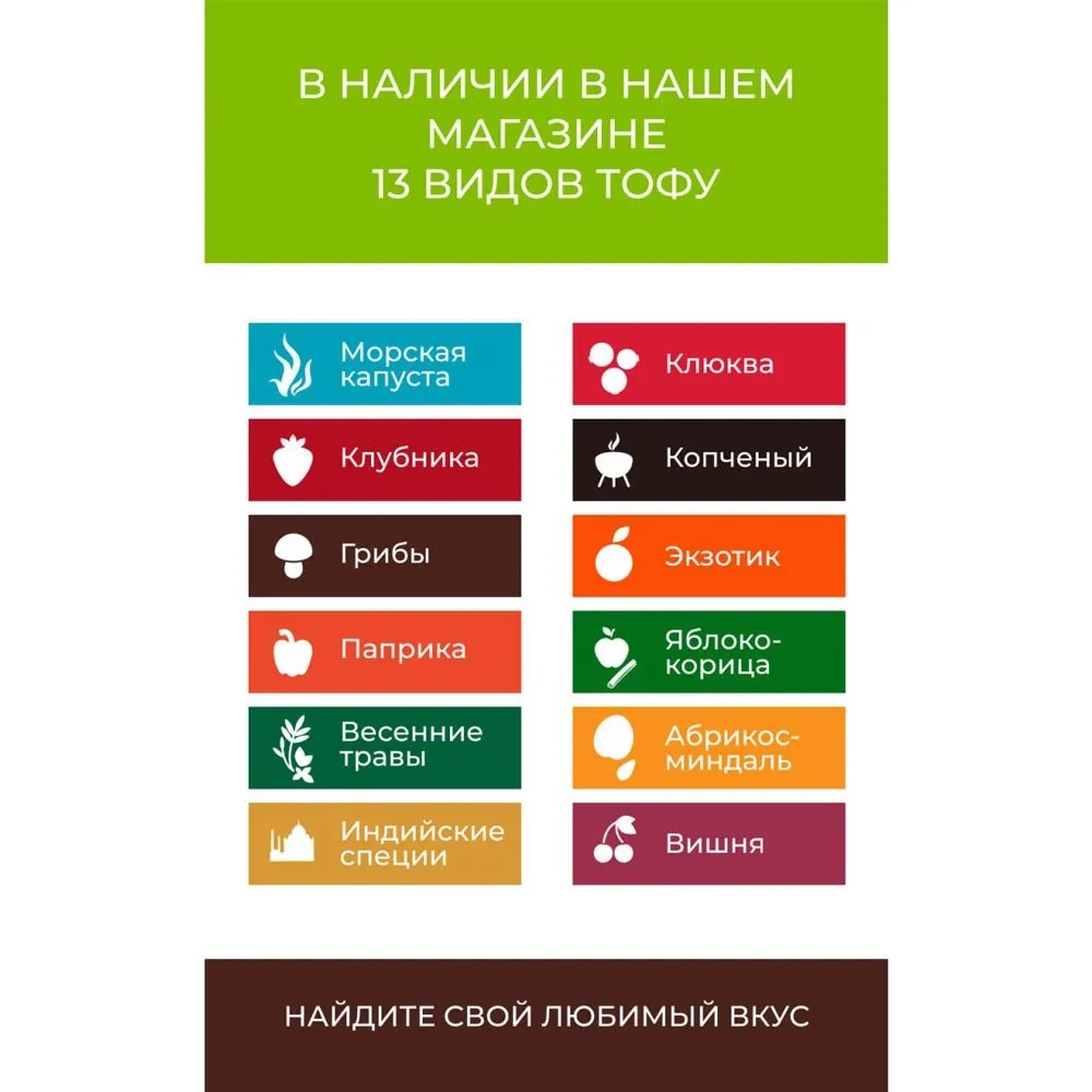 Тофу, Грибы