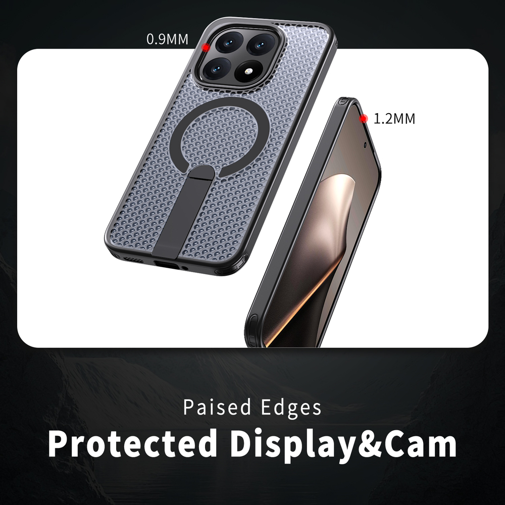 Прозрачный чехол Mesh Pro Magnetic Case для Xiaomi 15T