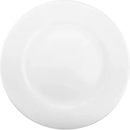 Тарелка «Белая» Классик фарфор D=300,H=25мм белый