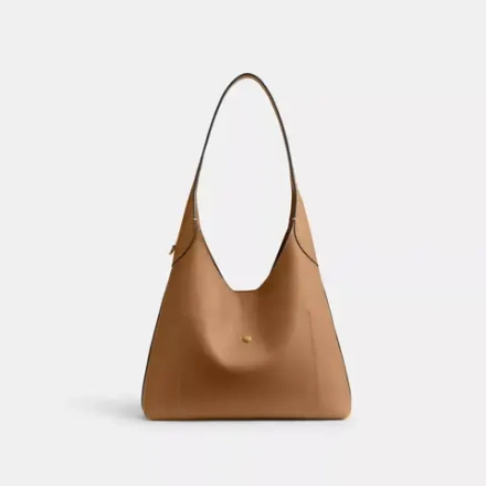 COACH СУМКА ЧЕРЕЗ ПЛЕЧО BROOKLYN 28, МЕДОВО-КОРИЧНЕВЫЙ