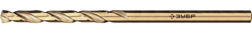 ЗУБР КОБАЛЬТ 1.5х40мм, Сверло по металлу, сталь Р6М5К5, класс А