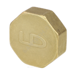 Заглушка латунь Ду 20 (3/4") ВР LD LD.65.504.20