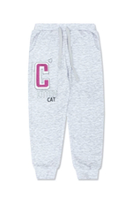 Штаны д/дев футер р.92 сер (Такро) 1712F-2