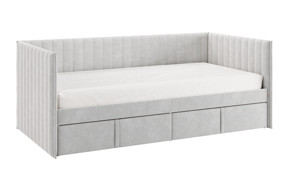 Кровать софа с ящиком Твикс 900*2000 (велюр) МФ Мебельсон, г. Ижевск