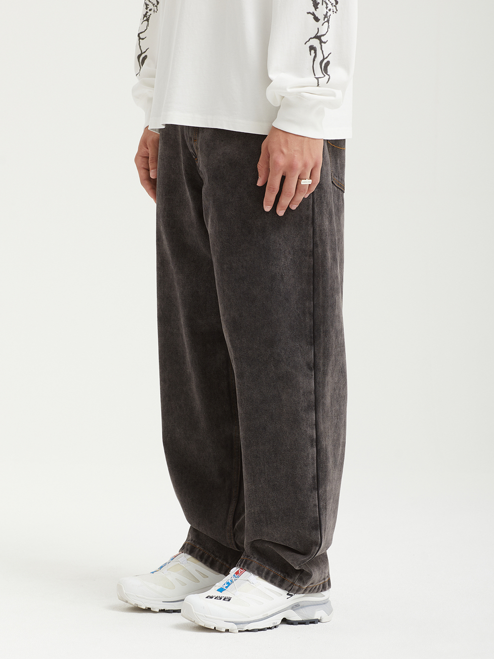 Мужские Джинсы Og Logo Baggy