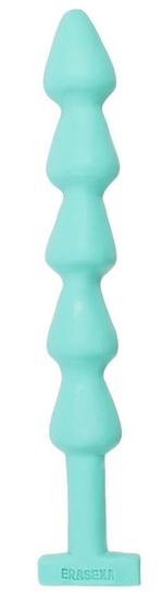 Мятные анальные бусы X-Large - 43 см. (Цвет: мятный)