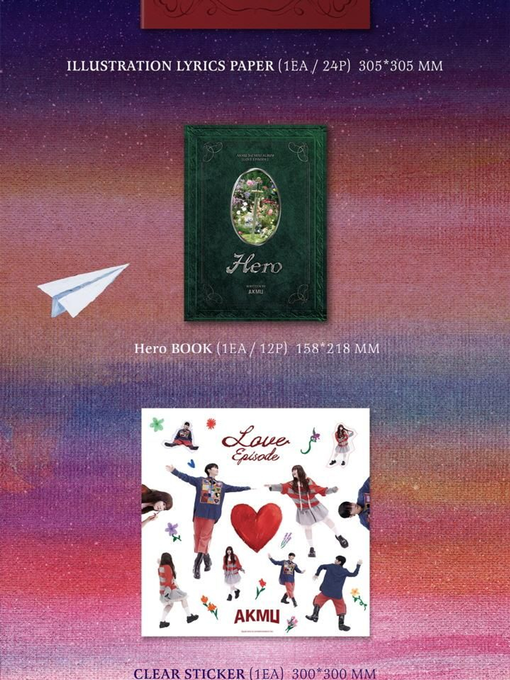 Альбом AKMU - LOVE EPISODE 3rd Mini Album LP