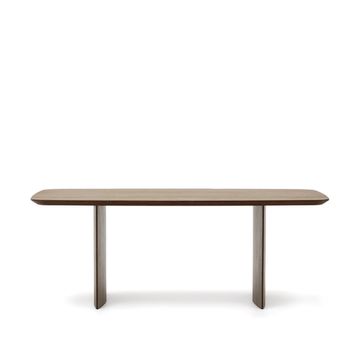 Litto Стол обеденный из орехового шпона 200 х 100 см