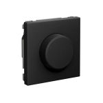 ARTGALLERY СВЕТОРЕГУЛЯТОР (диммер) повор-нажим, LED, RC, 400Вт, механизм, КАРБОН