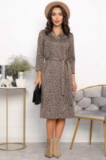 Платье Лаконичный стиль (капучино) П13751-19М LT Collection