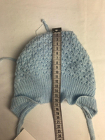 Шапочка ажурная на 1 годик