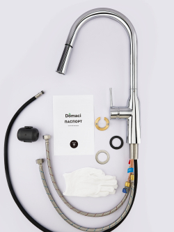 Смеситель для кухни Domaci Ливорно D90111CR хром