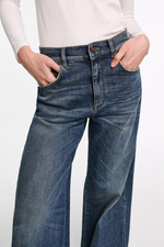 Джинсы из хлопка