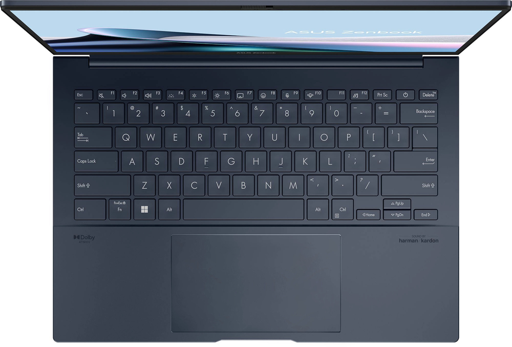Ноутбук  ASUS Zenbook 14 OLED UX3405MA-QD992 14 ", Core Ultra 9, 16 Гб RAM, 512 Гб SSD, Arc graphics, Синий