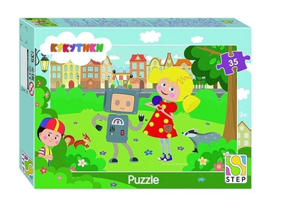 Пазл 35эл. "Кукутики" (Биг Папа) (Степ пазл)