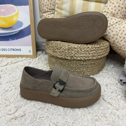 Мужские замшевые лоферы Ortosalon H5681-8