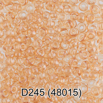 Бисер Чехия "GAMMA" круглый 4 10/0 2.3 мм D245 св.желтый ( 48015 )