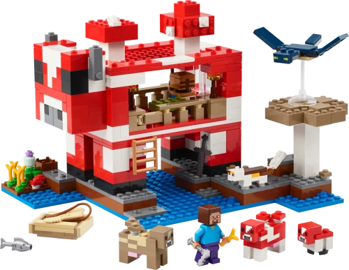 Конструктор LEGO Minecraft 21270 МУУхоморный дом