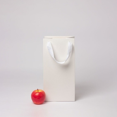 Пакет 17x35x15, белый, лента, картон VIP