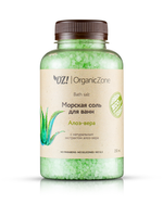 OrganicZone Морская соль для ванн "Алоэ-вера"
