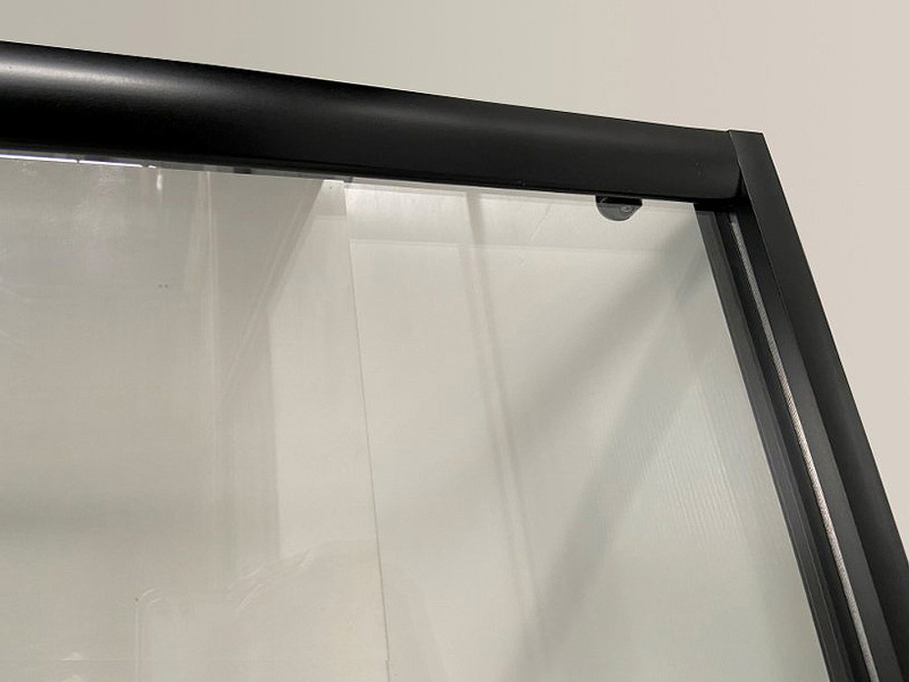 Душевой уголок Niagara Eco 80х80 NG-008-14Q Black профиль Черный стекло с рисунком