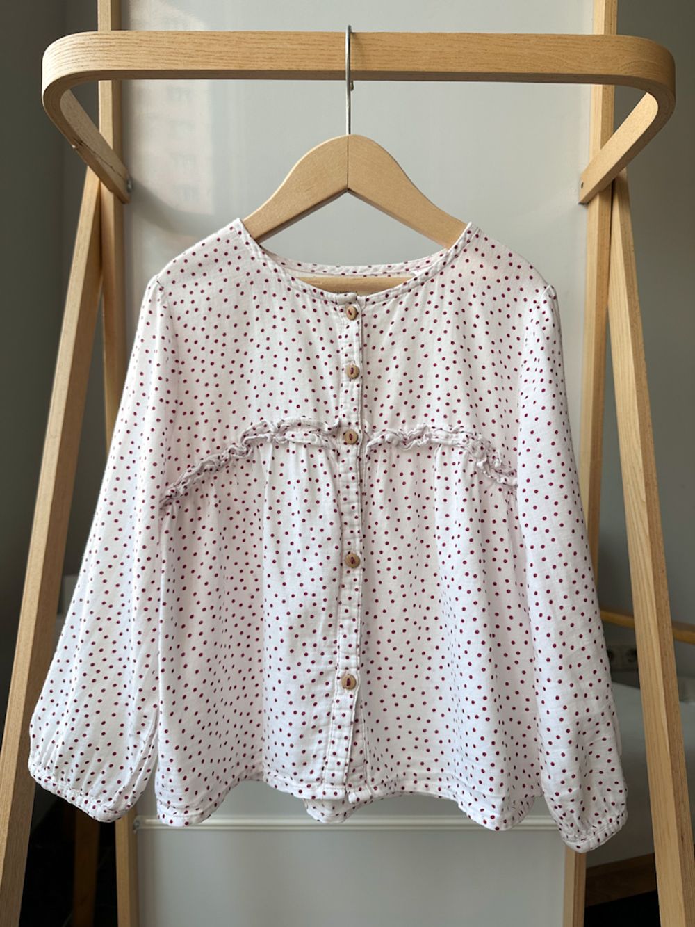 Комплект Zara (2 блузки, 1 футболка и пижама), 98