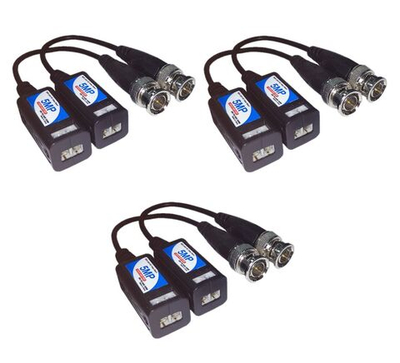 Комплект приемопередатчиков для аналогового, AHD, TVI, CVI сигнала по витой ST-VBPH1, 2 шт.