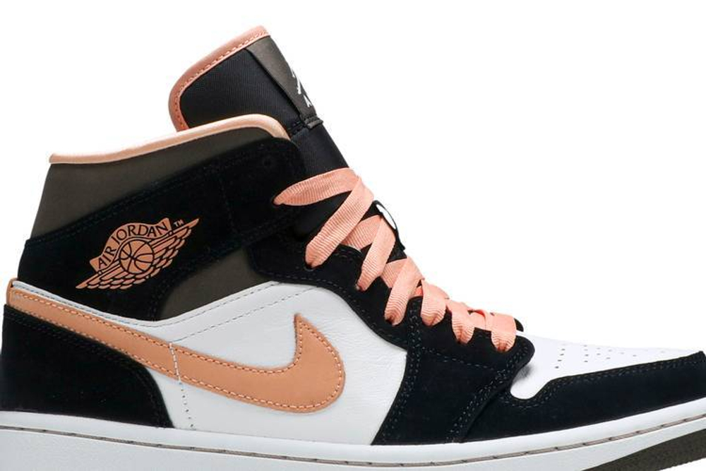 Кроссовки Jordan Air Jordan 1 Apricot Agate (Женская размерная сетка)