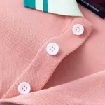 Поло Ymkashix пыльно-розовое