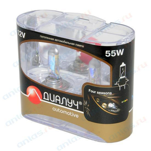 Лампа 12 В H7 55 Вт Night Light Four Season галогенная 2 шт. Диалуч
