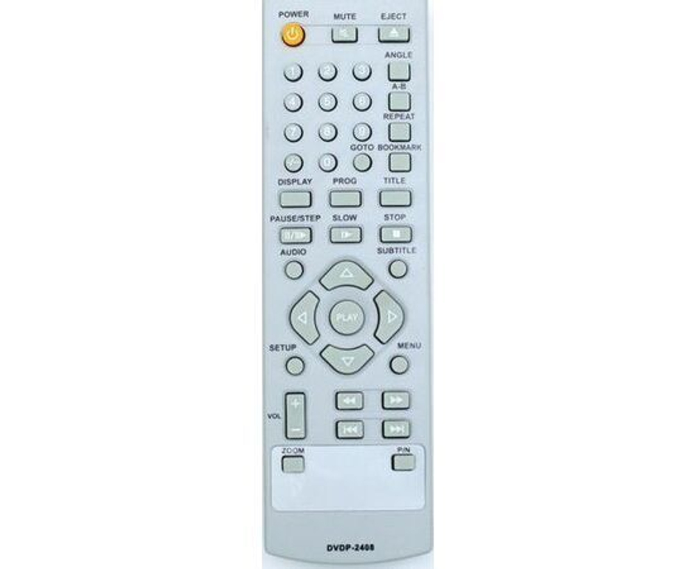 Пульт DVDP-2408 (DVD) для плеера ELENBERG