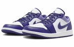 Кроссовки Jordan Air Jordan 1 Low Covered In Purple Tones