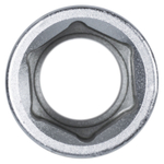 KING TONY (623523M) Головка торцевая глубокая шестигранная 3/4", 23 мм