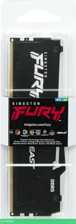 Оперативная память Kingston Fury Beast RGB 16GB DDR5 (KF564C32BBA-16)