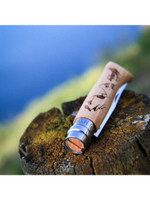 Нож Opinel №8 Alpine adventures, нержавеющая сталь, рукоять дуб, гравировка пеший туризм