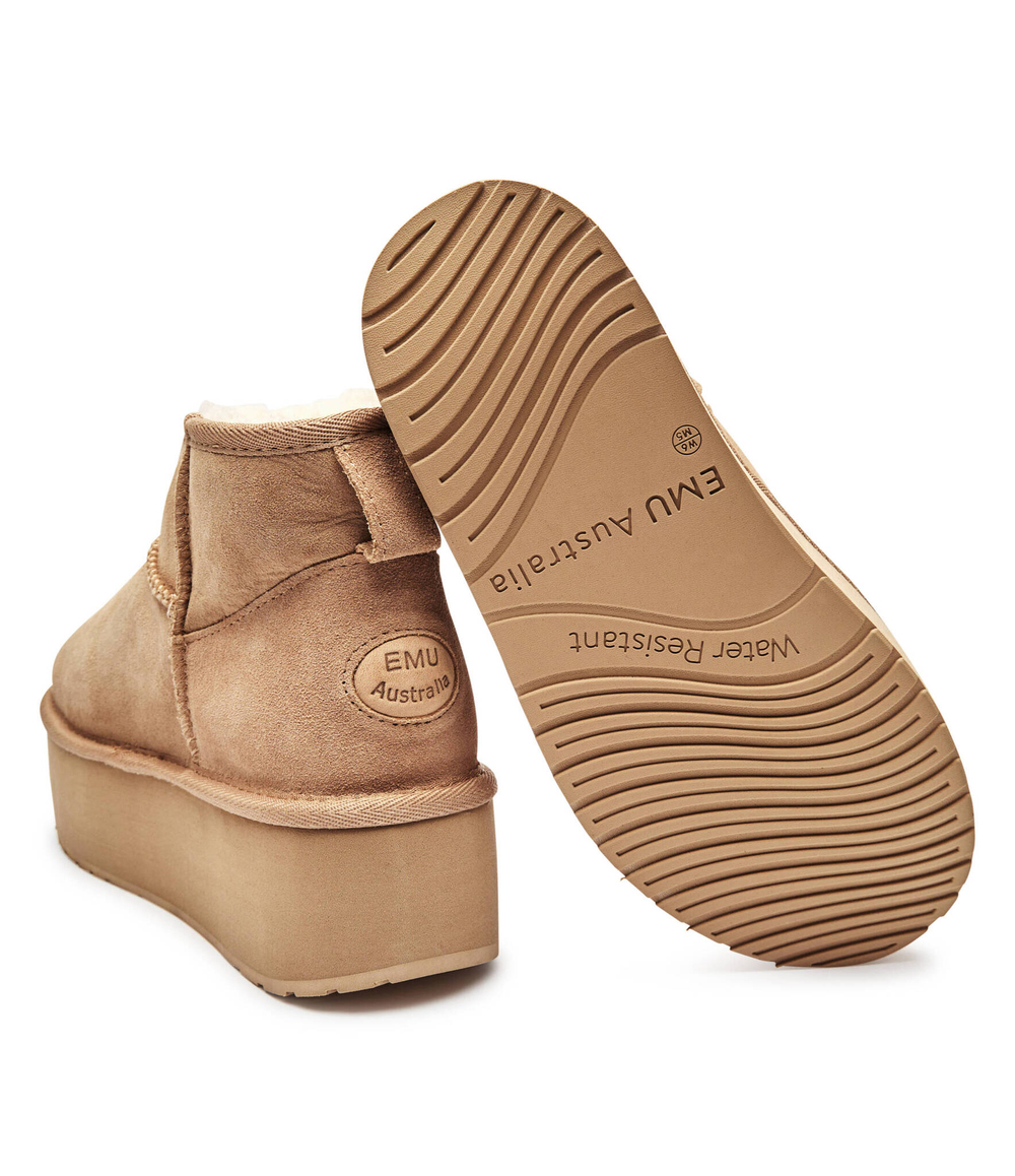 Кожаные угли Stinger EMU Australia - бежевый(W13082)