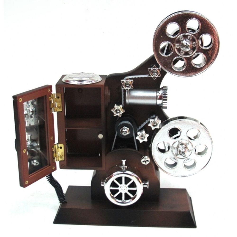 GAEM Изделие декоративное "Кинопроектор" (музык.), L17 W7,5 H21 см