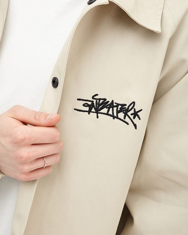 Куртка SS23 Coach Jacket Cotton Бежевая - фото 5
