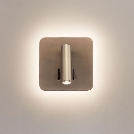 CL704422 Декарт Хром Мат. Св-к Настенный