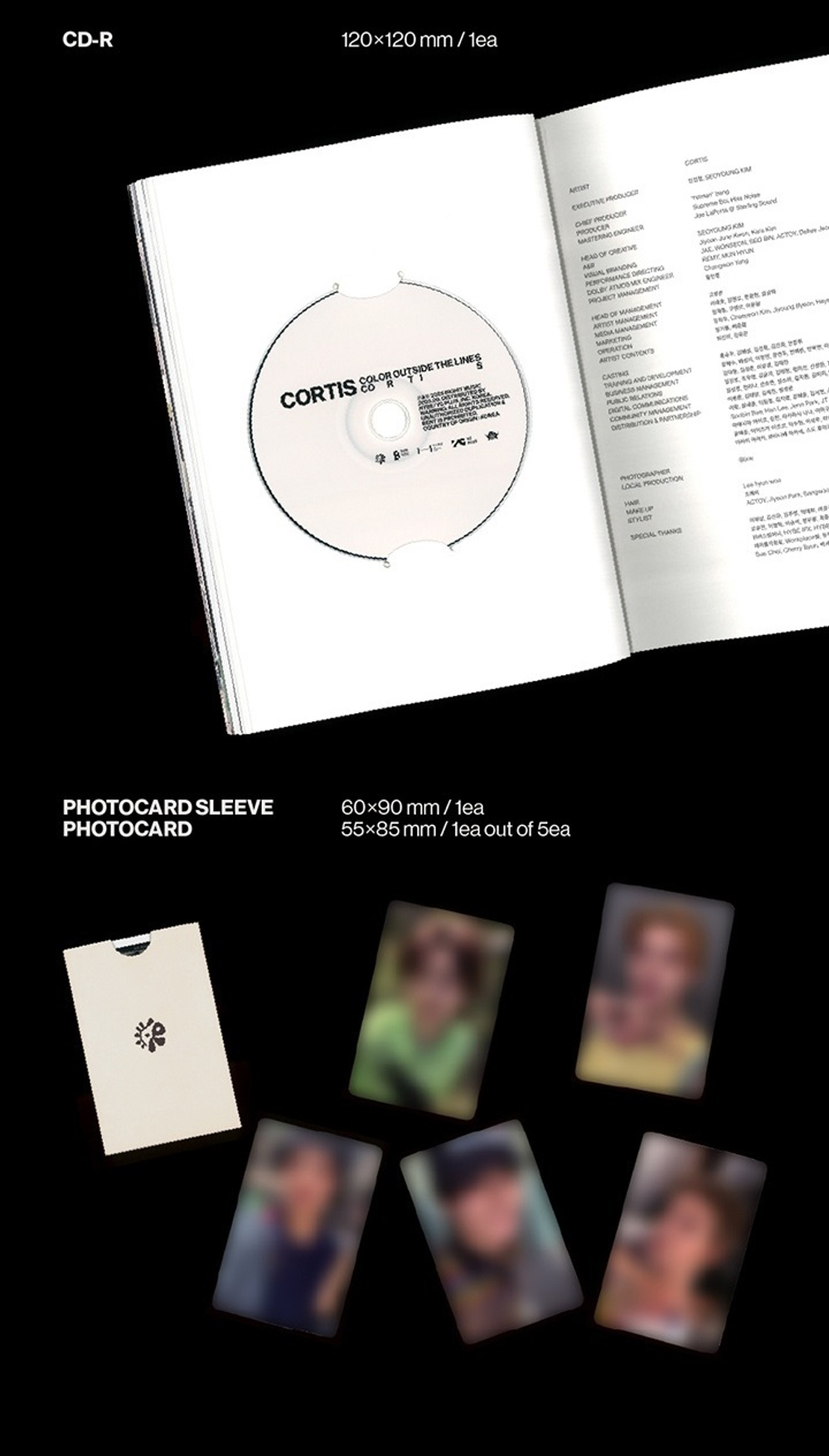 Альбом CORTIS - The 1st EP COLOR OUTSIDE THE LINES (Weverse shop)
