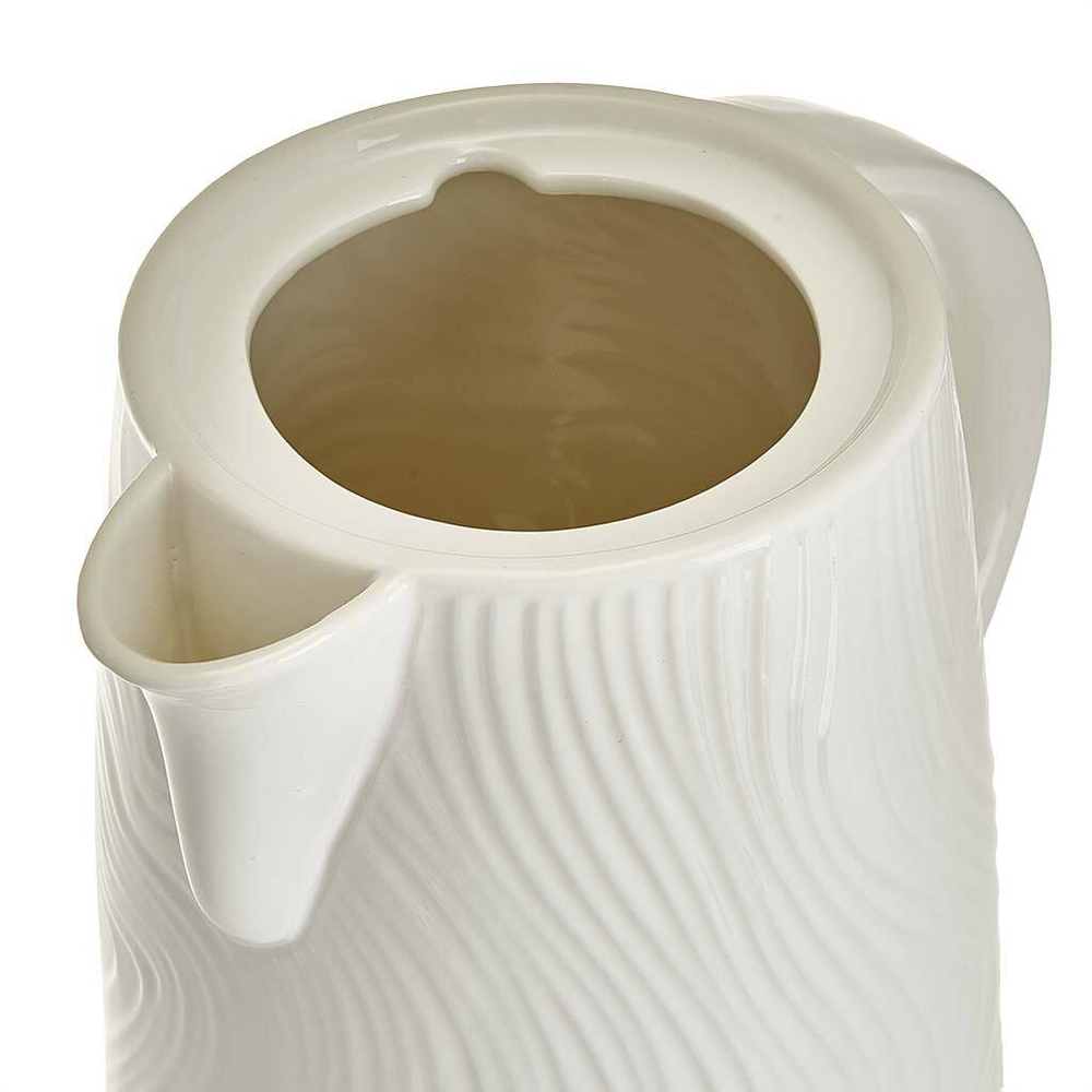 Чайник электрический 1800 Вт, 1,8 л, корпус из фарфора DELTA LUX DE-1022 белый