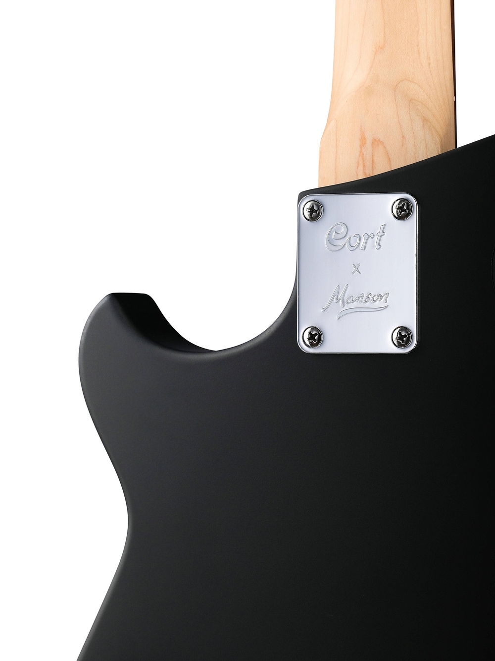 MBM-2P-SBLK META Series Электрогитара, черная, Cort
