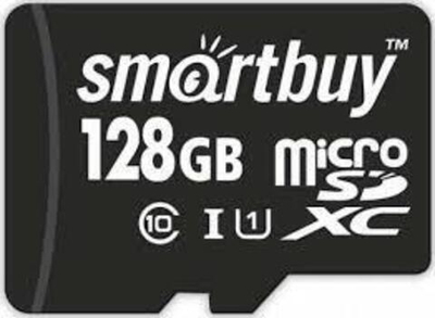 128 Gb microSD Smartbuy Class10 без адаптера