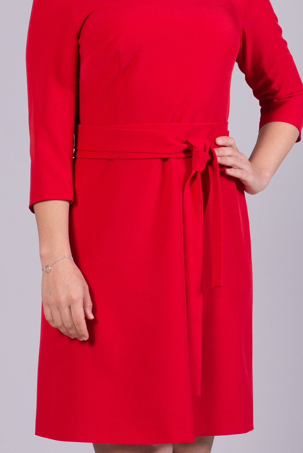 Платье женское 1398А, красный #326Кра051398А