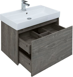 Мебель для ванной Aquanet Nova Lite 75 дуб рошелье (1 ящик)