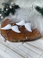 Новогодняя елочная игрушка Крылья