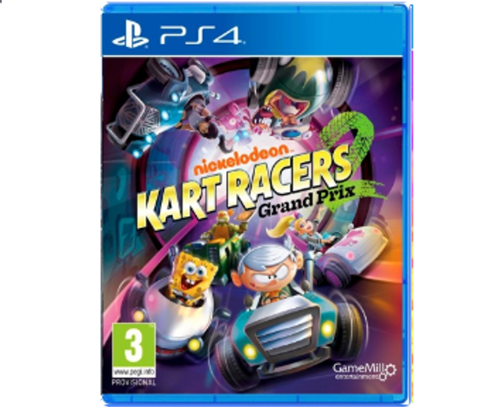 Nickelodeon Kart Racers 2: Grand Prix (PS4) NEW