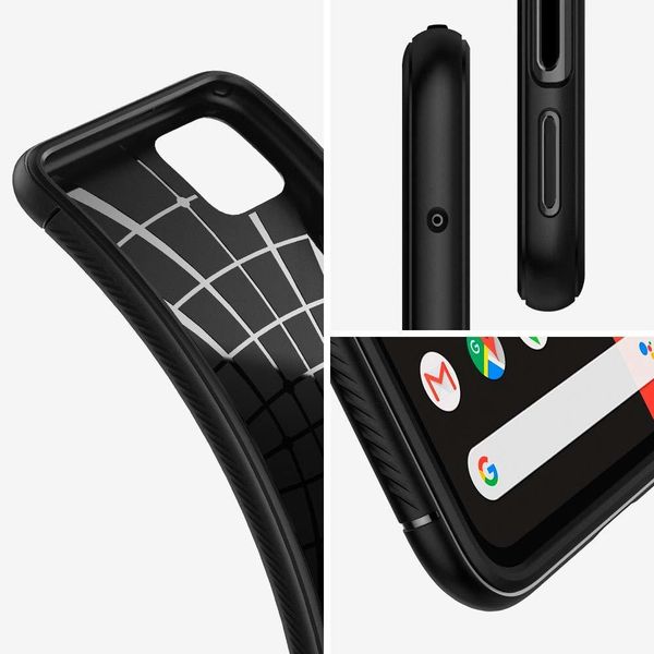 Чехол Spigen Rugged Armor для Google Pixel 4 Case (2019) - Matte Black